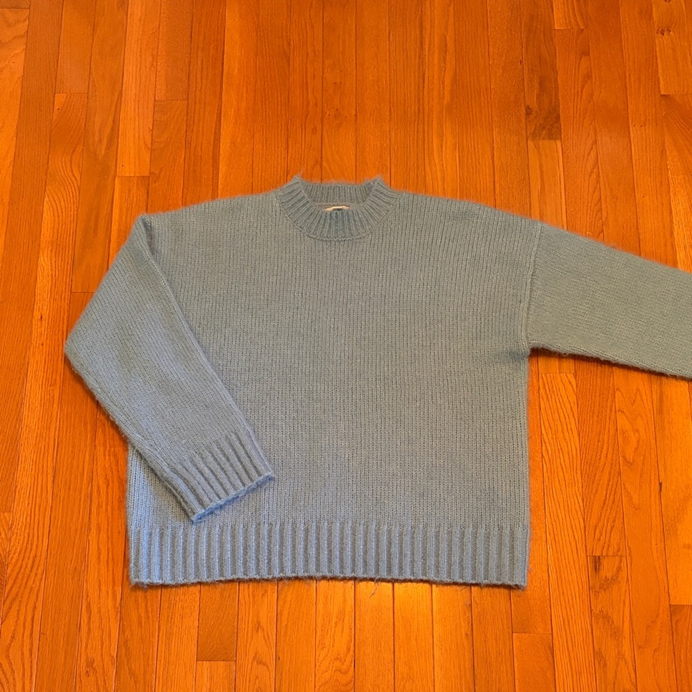 Topshop Women’s Blue Sweater